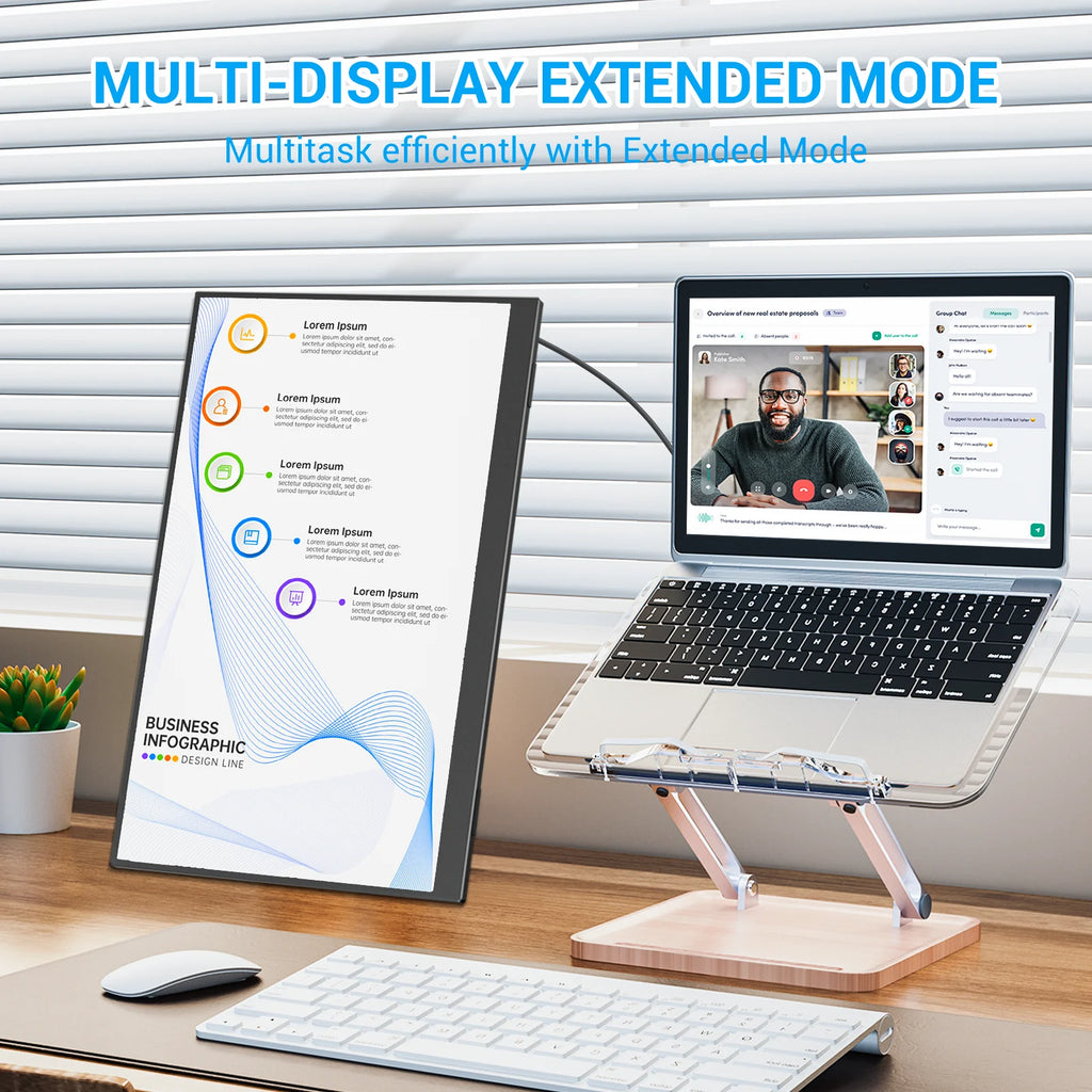Single-Screen Portable Monitor