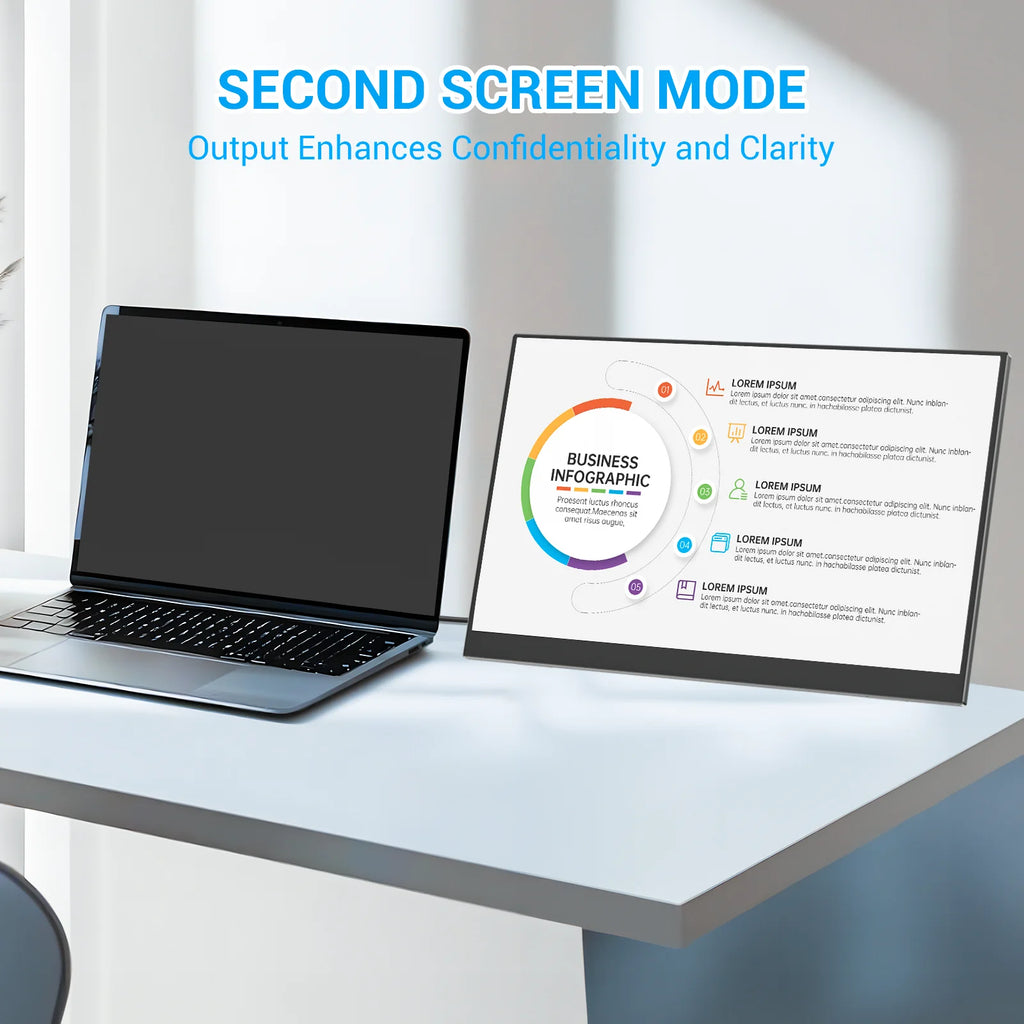 Single-Screen Portable Monitor