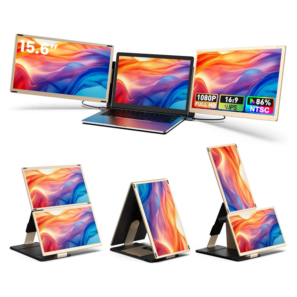 Two-Screen Portable Monitor