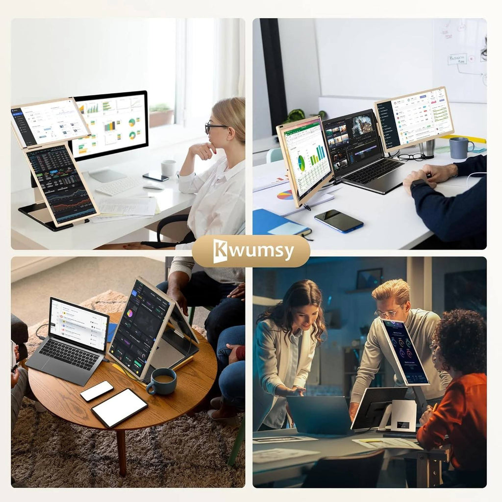 Two-Screen Portable Monitor