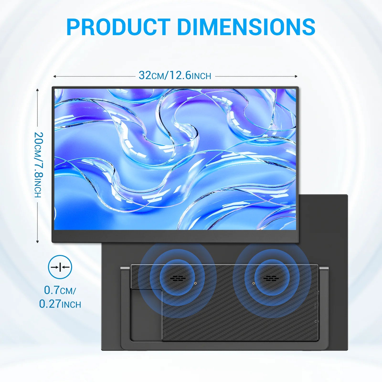 Single-Screen Portable Monitor