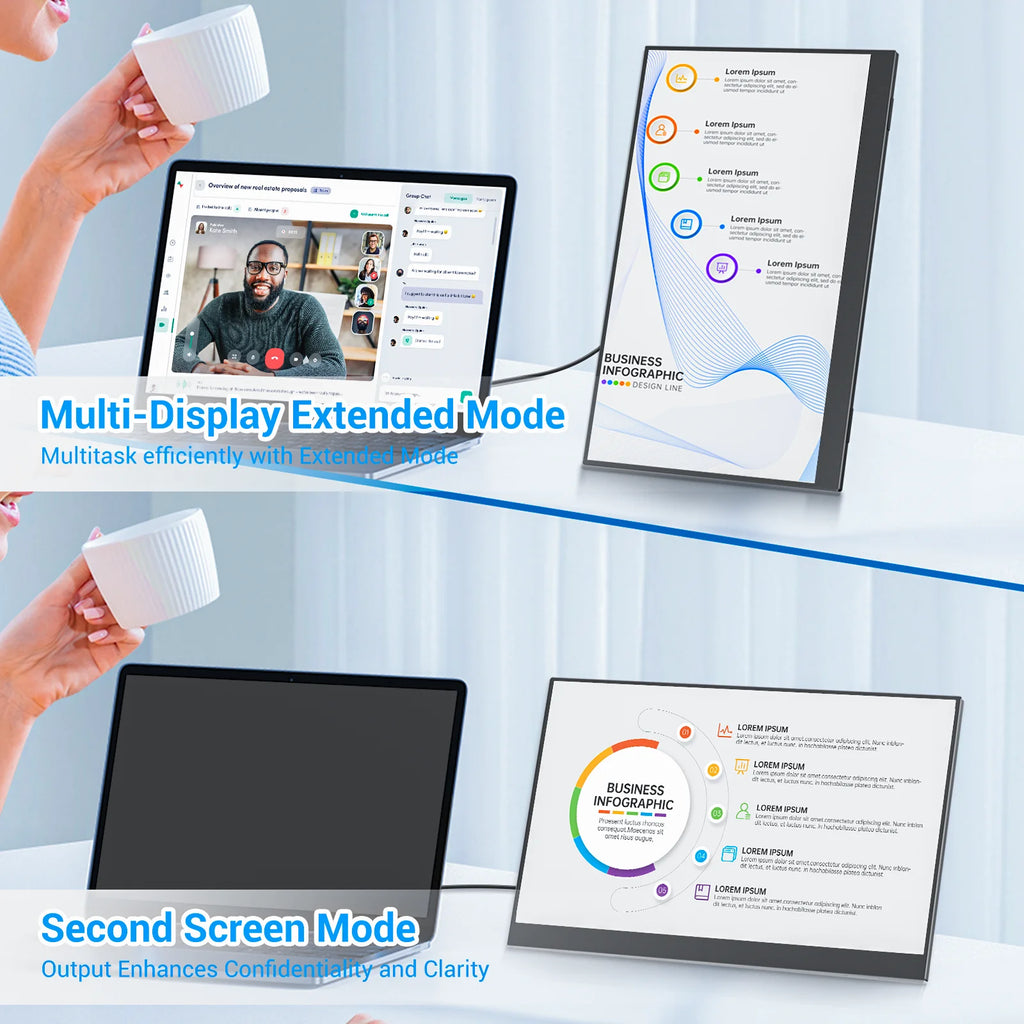 Single-Screen Portable Monitor
